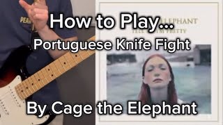 Portuguese Knife Fight Guitar Tutorial