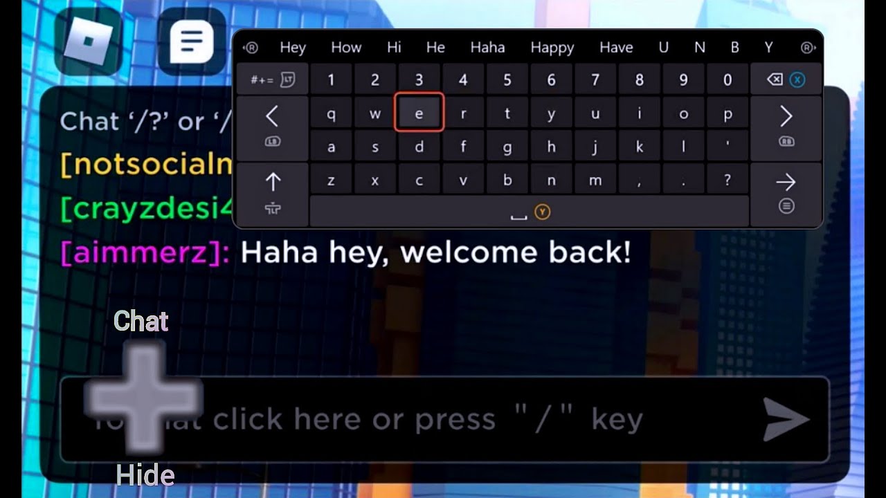 How To Chat On Roblox Xbox 2023 YouTube