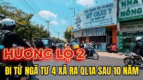 DẠO QUANH HƯƠNG LỘ 2 TỪ NGÃ TƯ 4 XÃ VỀ QUỐC LỘ 1A/ Bệnh viện Bình Tân, Chung cư Lê Thành