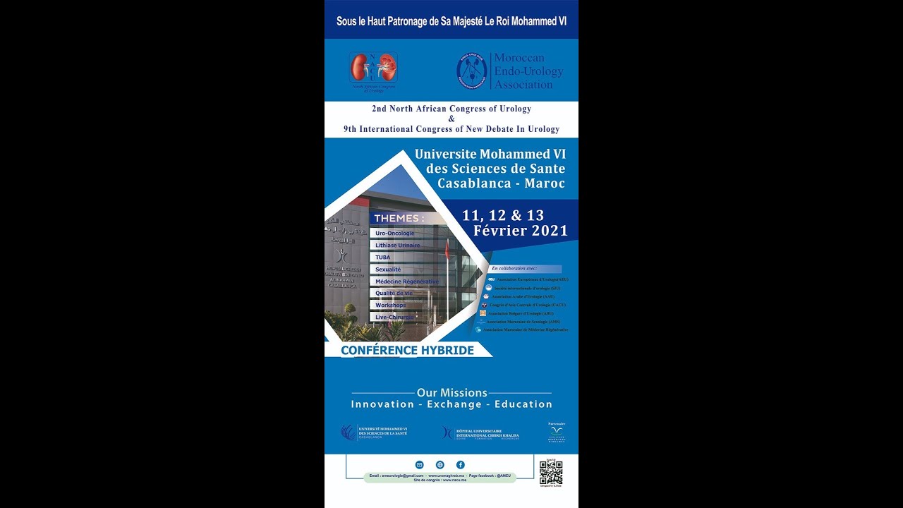 Diffusion en direct de Association Marocaine d'Endo-Urologie