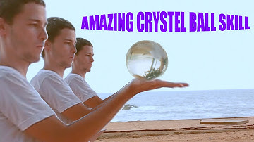 AMAZING CONTACT JUGGLING--HIS SKILL ARE TOTALLY HYPNOTIZING