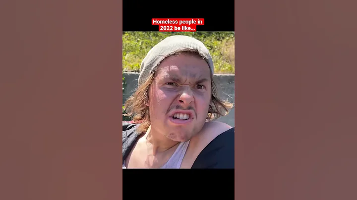 Homeless people in L.A. be like… 😳🔨😂 #shorts