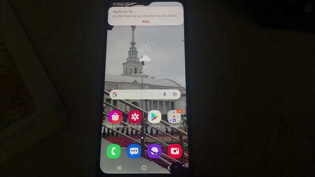 Samsung Galaxy A02 Battery critically low YouTube