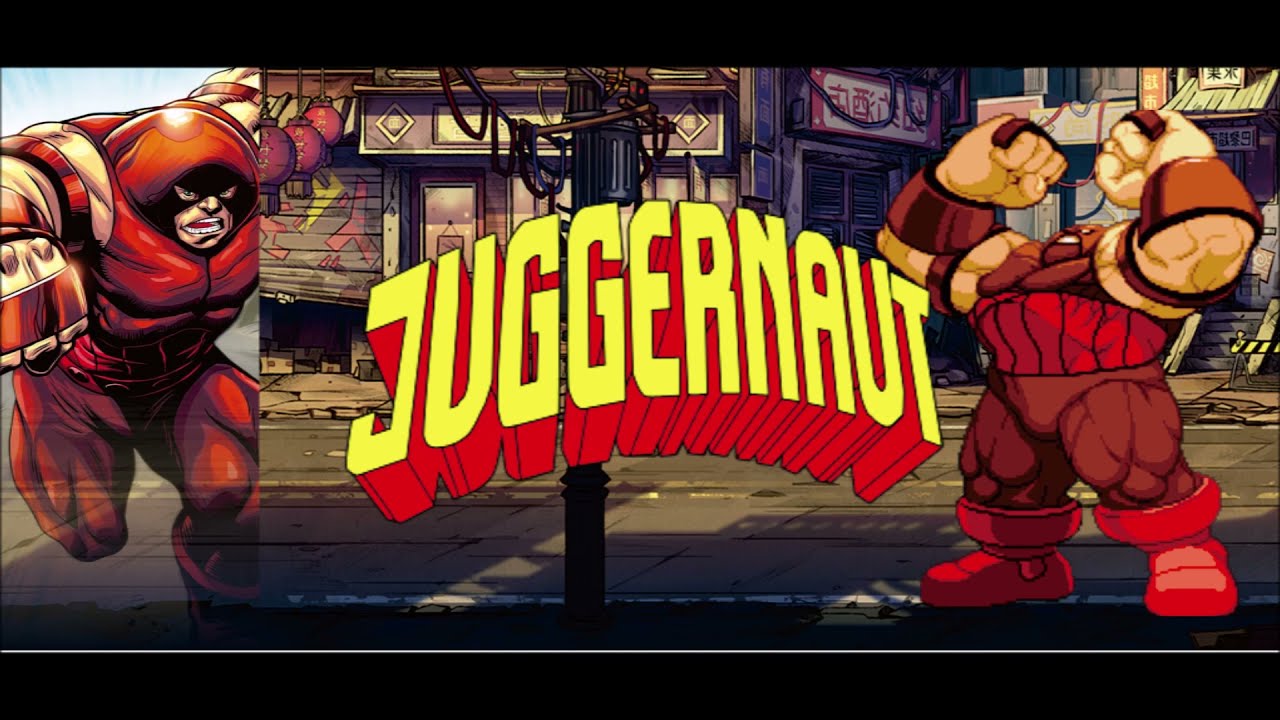 KC Streets of Rage 4 |  Juggernaut | X-Men