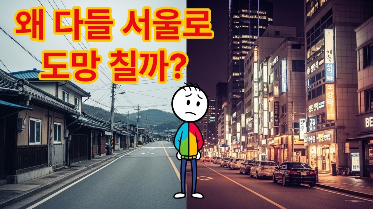 왜 다들 서울로 도망 칠까? - YouTube