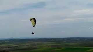 tandem paragliding take off strong wind