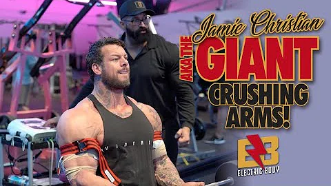 JAMIE CHRISTIAN AKA THE GIANT CRUSHING ARMS!