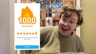 a duolingo review after 1000 days (cc)