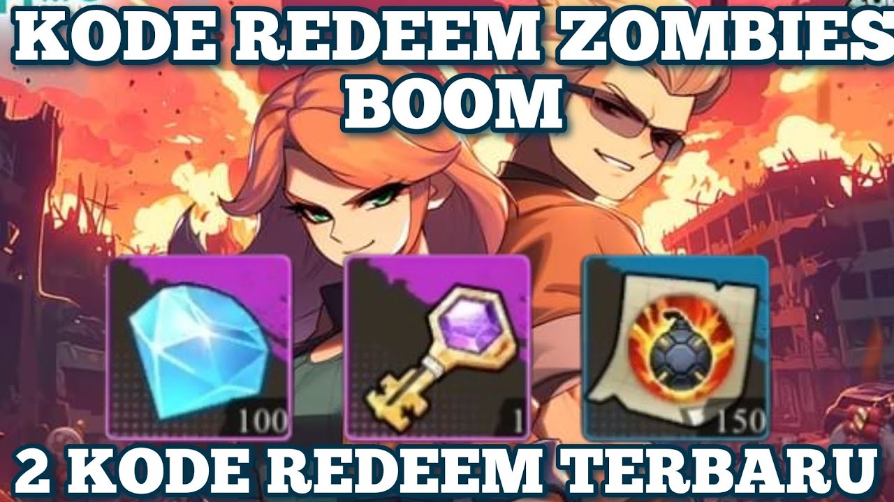 Kode Redeem Zombies Boom 27 Agustus 2024 ! Gift Code Zombies Boom ...