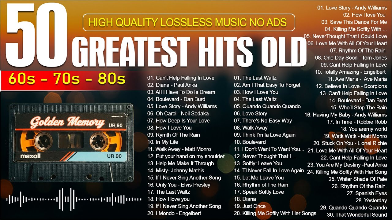 Tom Jones, Paul Anka, Engelbert Humperdinck, Matt Monro 🎤 Golden Oldies Greatest Hits 70s & 80s Best