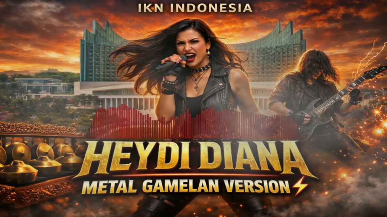 Heydi Diana – IKN Indonesia 🔥 Metal Gamelan Version 🎸 Request Subscribers @eslangitchannel6122 
