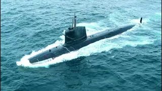 Watch India's Deadliest Sub INS Kalvari Dive Underwater, Shoot Missiles