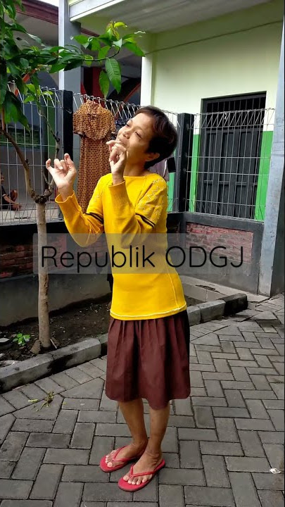 aksi warga ODGJ lucu