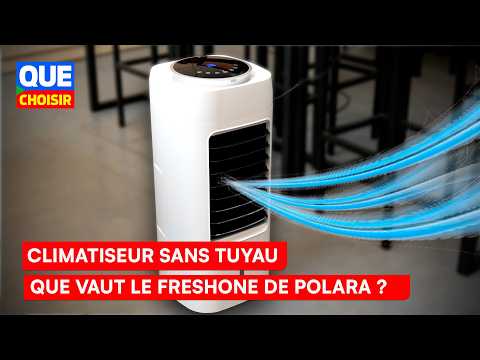 Climatiseur sans tuyau : que vaut le FreshOne de Polara ? I Que Choisir Ensemble