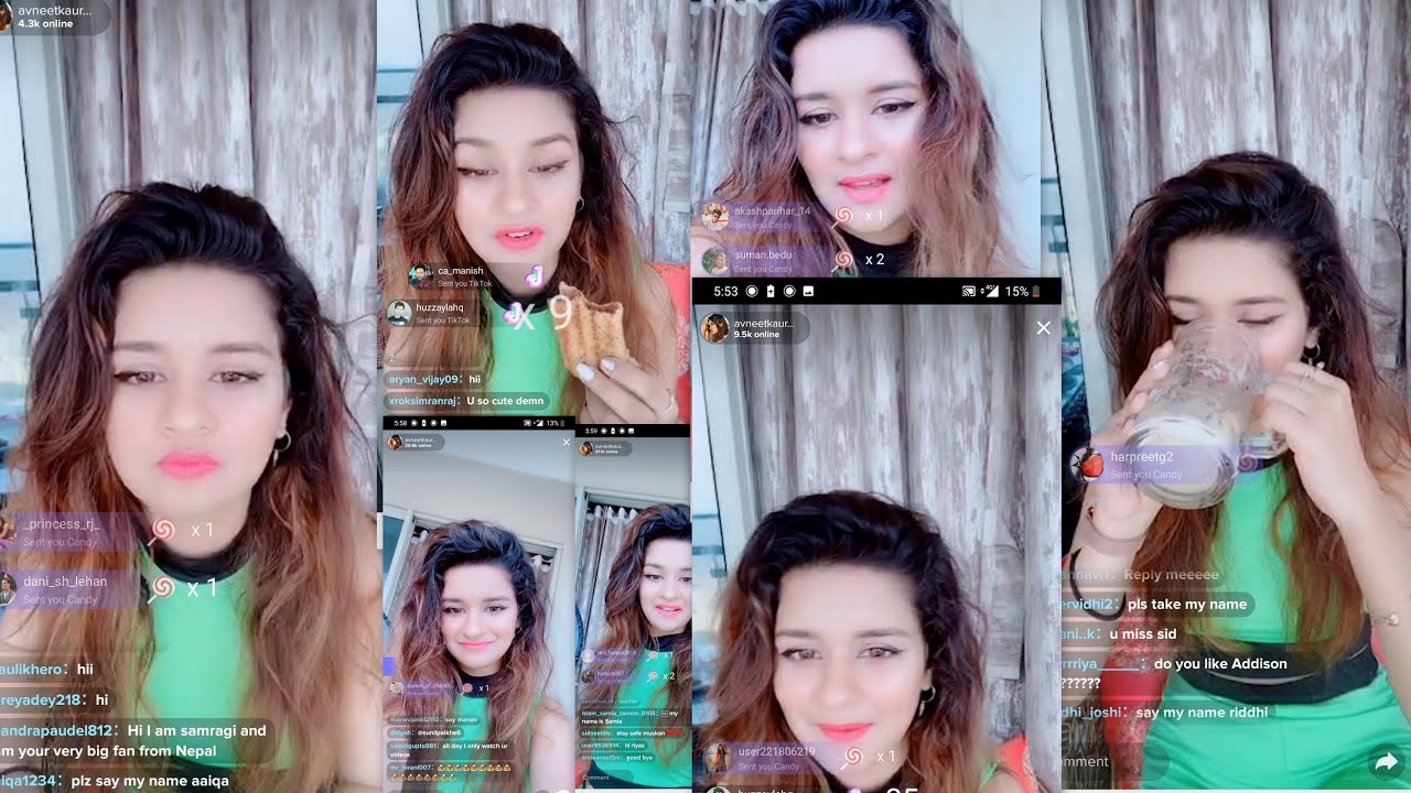 Avneet Kaur Full Tik Tok Live Chat | 15th April 2020 | Tik Tok Queen | 