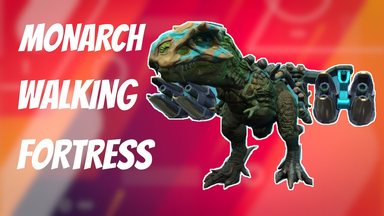 Monarch - The Walking Fortress | Dino Squad Gameplay