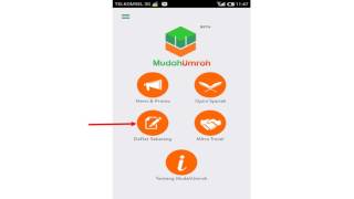 Cara Registrasi aplikasi  Mudah Umroh screenshot 5