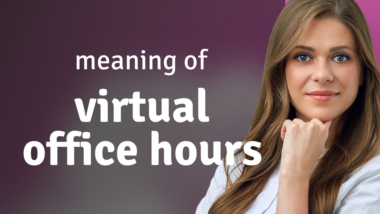 Unlocking the Digital Door: Exploring Virtual Office Hours - YouTube