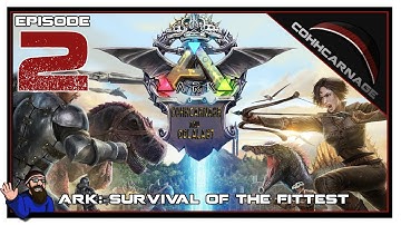 CohhCarnage Plays In The ARK Survival Of The Fittest - Part 2