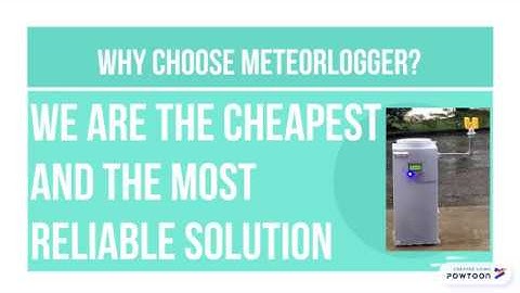 MeteorLogger - Automated Weather Station With Real Time Monitoring, Project Video Revise
