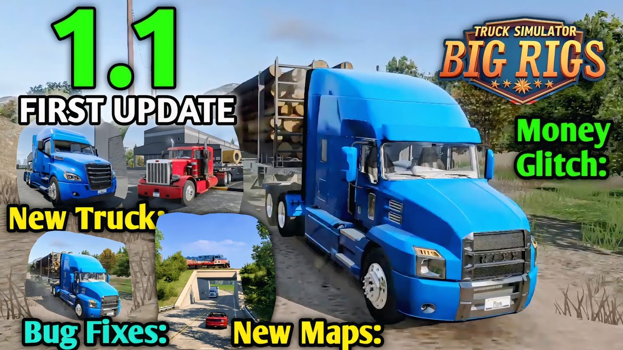 ๐MASSIVE 1.1 Update for Truckers of Europe 3 Rival! โ Big Rigs Truck Simulator"๐ | Truck Game ๐MASSIVE 1.1 Update for Truckers of Europe 3 Rival! โ Big Rigs Truck Simulator"๐ | Truck Game