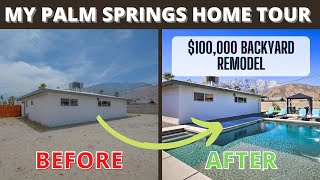 $100,000 remodel: Palm Springs Home Tour