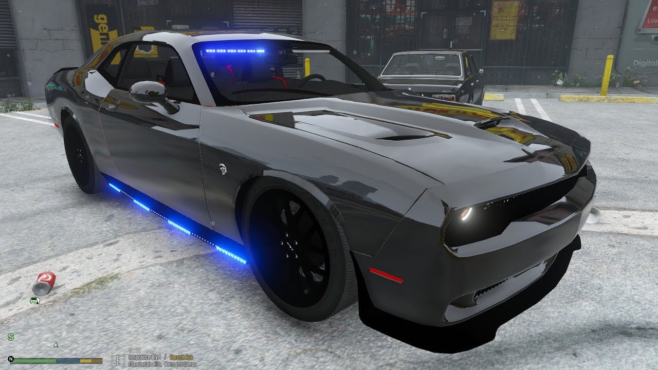 Unmarked Hellcat Fivem