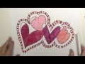 How to Draw Graffiti Love Hearts MLT