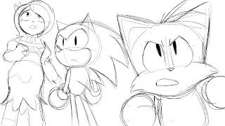 Sonic The Hedgehog 2006 Cutscene - Re-Storyboarded