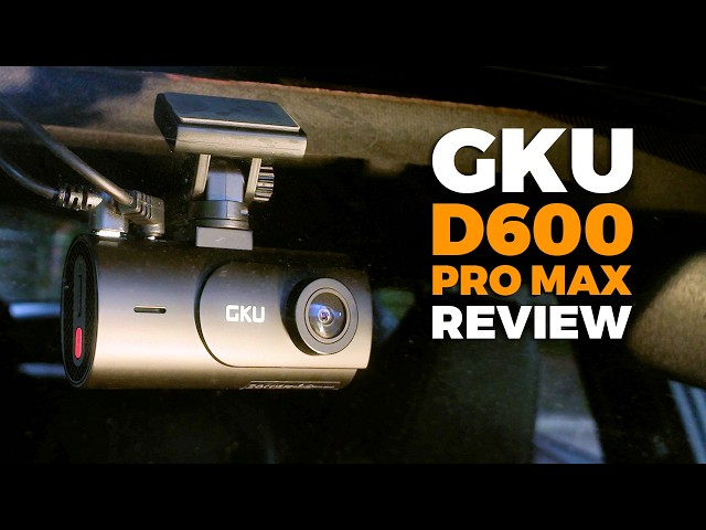 GKU D600 Pro Max Review: Ultimate Budget 4K Dash Cam? - YouTube