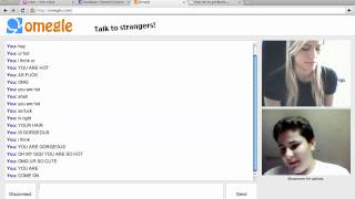 Chatroulette- Fat kid trolled