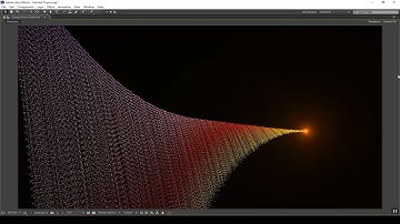 Adobe After Effects Particle path with Optical flares - Trapcode
