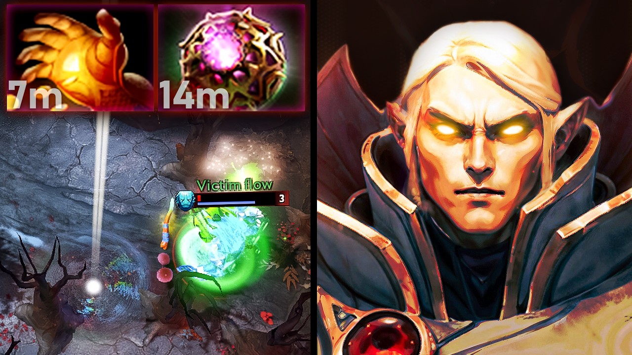 Destroys Sniper Mid!! Invoker Midas + Octarine Build | Dota 2 Invoker