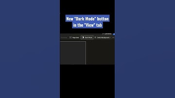 New "Dark Mode" button in Microsoft Word
