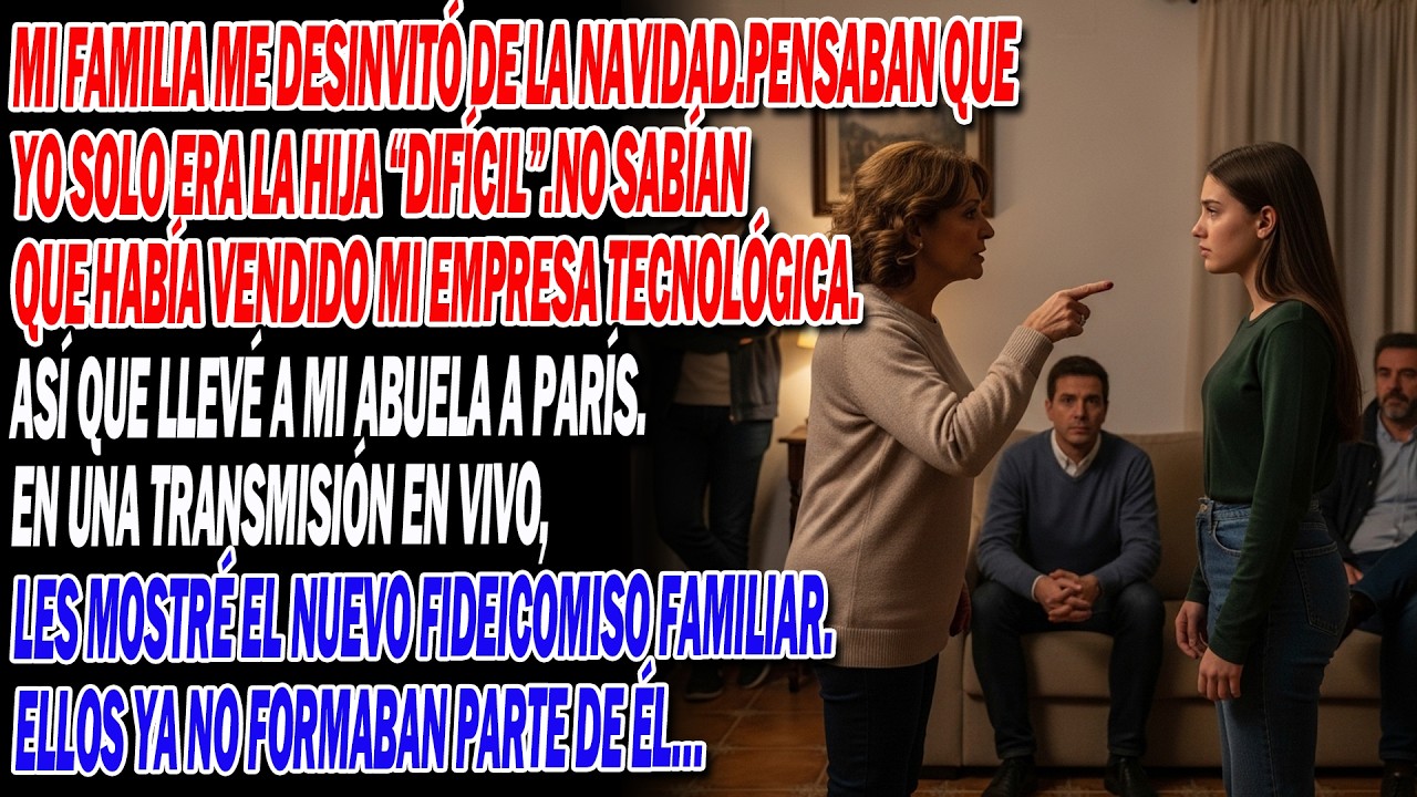 😈🔥 Me creían difícil y que no importaba… encendí el live con mi abuela en París, y lo pagaron.