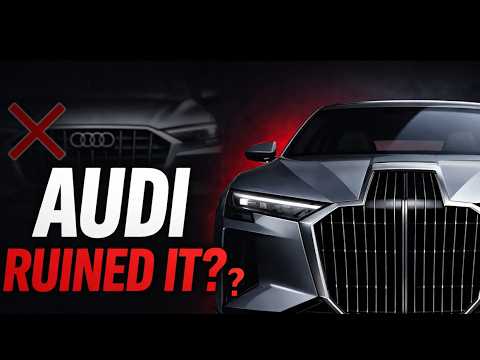 Why Audi Changed Its Iconic Grille Forever? 🤔 #carin4k