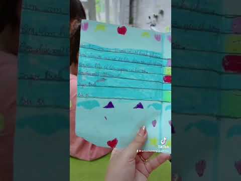 Video Đọc tấm thiệp lần đầu tiên Su viết tặng mẹ !!! ôi Me... - youtube