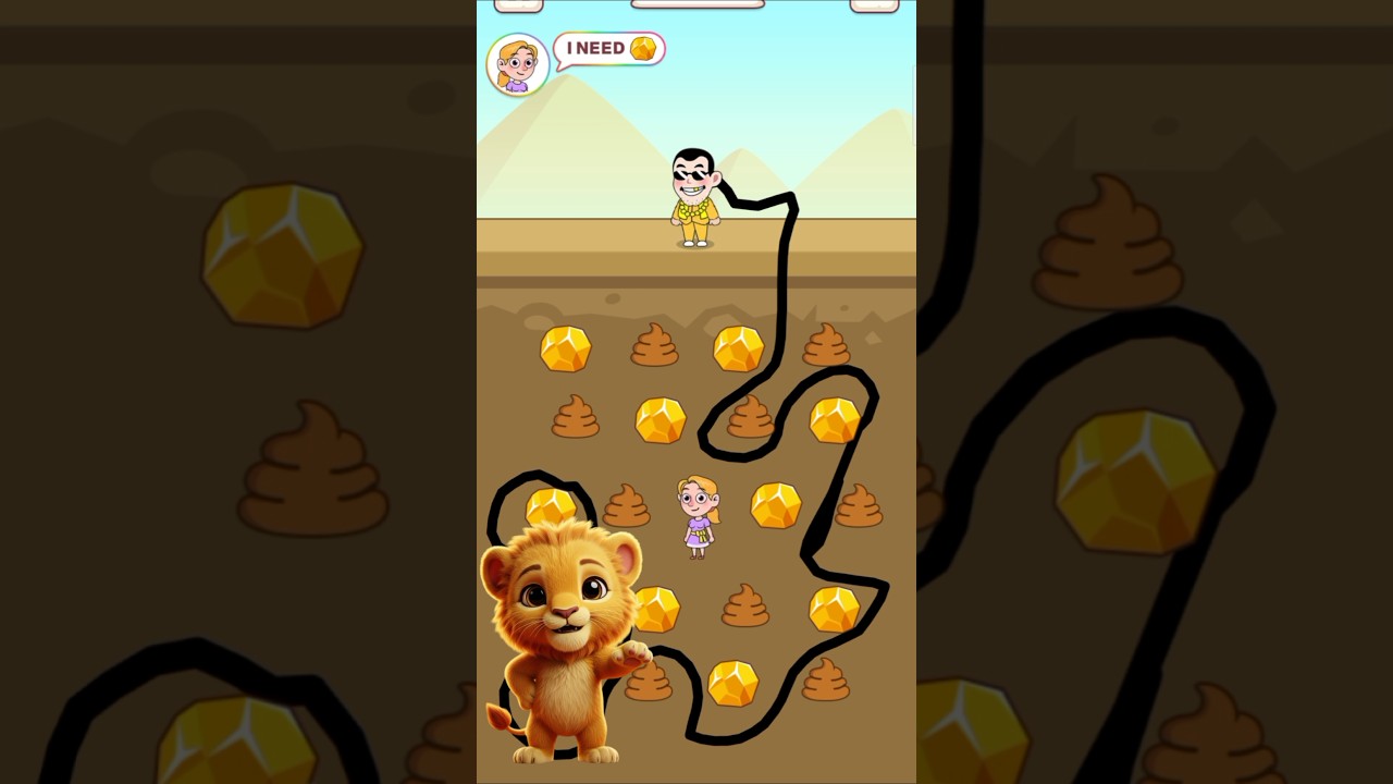 Pull the gold and girls in funny gameplay 🤣(P.181) 