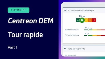 Centreon DEM : Tour d’horizon complet de l’interface (1/4)