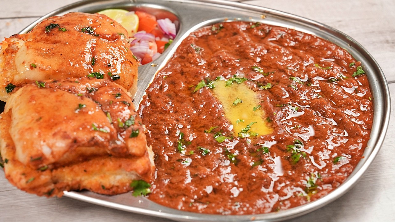 Butter Pav Bhaji That Melts Hearts & Hunger - Tasted 10 Recipes, This One Was The Best