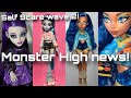 MONSTER HIGH NEWS! Self Scare wave 2 revealed! Frankie, Cleo and new Spectra! 