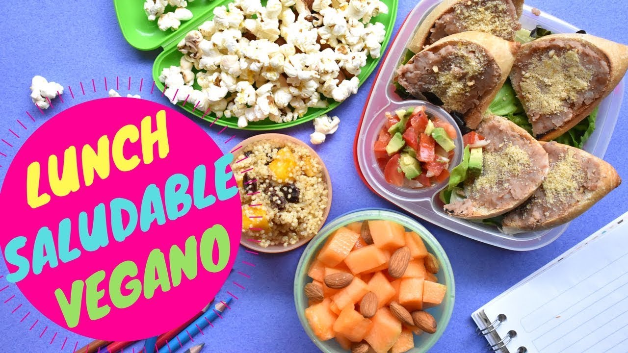 LUNCH SALUDABLE DE REGRESO A CLASES #3 - VIDA VEGANA