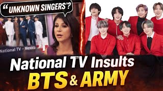Mexican TV Panelist Calls BTS “Unknown Singers” — ARMY Furious After On-Air Insult