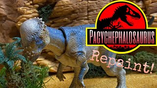 The Lost World Juric Park Pachychephalosaurus Repaint