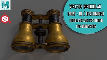 How To Texture  Binocular In Substance Painter (Part - 3) | Modeling & Texturing Tutorial |