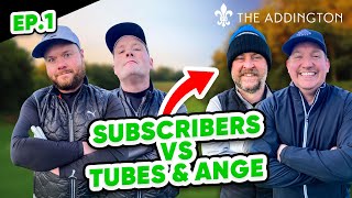 Our First SUBSCRIBER CHALLENGE !! (It Was Class!!) | 9 Hole Match | The Addington 🔥