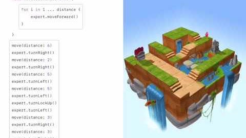 Swift Playgrounds: Moving Further Forward: Code Solution and Run