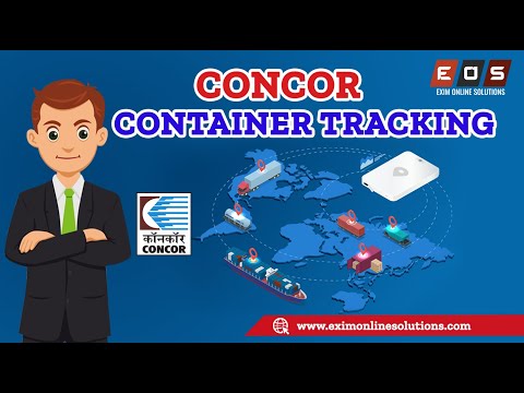 HOW TO CHECK CONCOR CONTAINER TRACKING