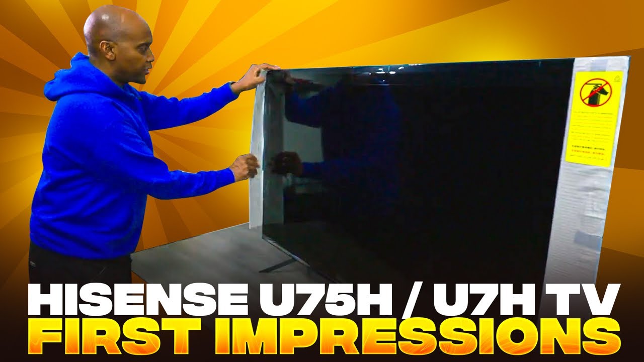 Hisense U7K 4K Mini-LED TV Unboxing & Impressions! 