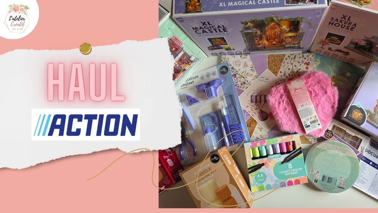 🚨 HAUL ACTION | Plein de nouveautés loisirs créatifs 😍 